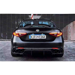 Carbon Fiber front lip side skirts rear diffuser spoiler for Alfa Romeo Giulia  2016+
