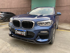 Carbon fiber front lip for X3 G01 G08 front bumper lip