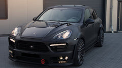 HM style carbon fiber car bumpers body kit hood bonnet for Porsche 958