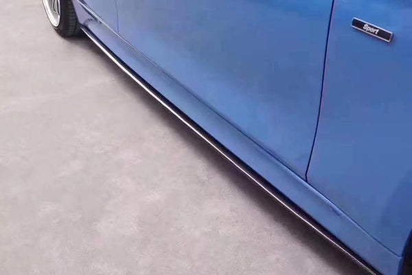 MP style carbon fiber front lip side skirts rear diffuser spoiler for 3 series F30 F35