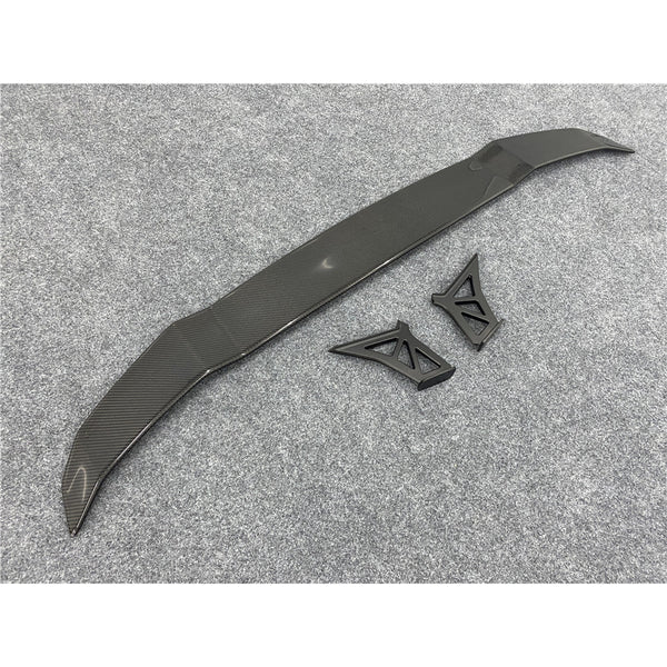 V style carbon fiber rear spoiler wing for LP610 Huracan LP580 perfect fitment high quality