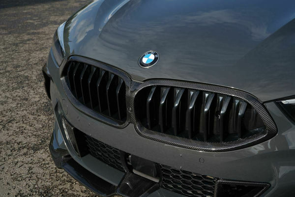 BMW ABS/Carbon fiber front grille for 8 series G14/G15/G16