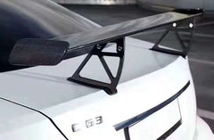 BS GT style carbon fiber rear spoiler rear wing for 2008-2014  W204 C180 C200 C260 C300 AMG C63