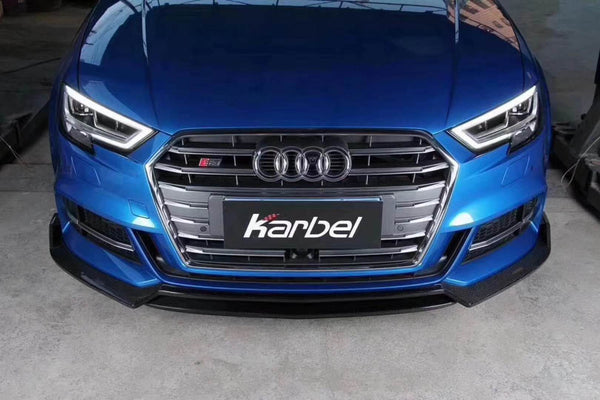 Carbon Fiber Rear Diffuser for A3 Sline S3 Sedan 4 door Not A3 Standard 2017-19