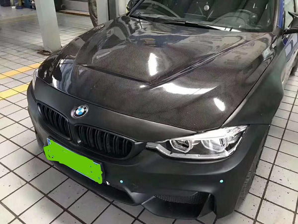 GTS style  Carbon Fiber hood for F80 M3 F82 F83 M4 carbon fiber bonnet