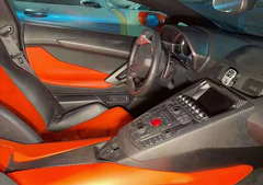 Dry carbon fiber interior decoration and shift paddles for LP700 LP720 LP750