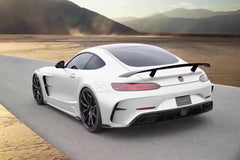 Mansory style Carbon Fiber Rear Spoiler  For  AMG GT GTS  GTR  trunk wing