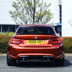 DRY carbon fiber MP diffuser for BMW F87 M2 M2C