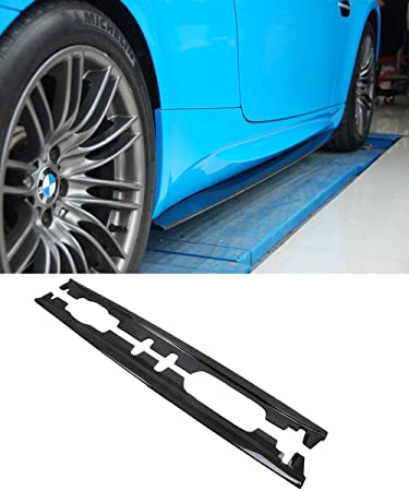 E style Carbon fiber  side skirt for 3 series E92 E93 M3