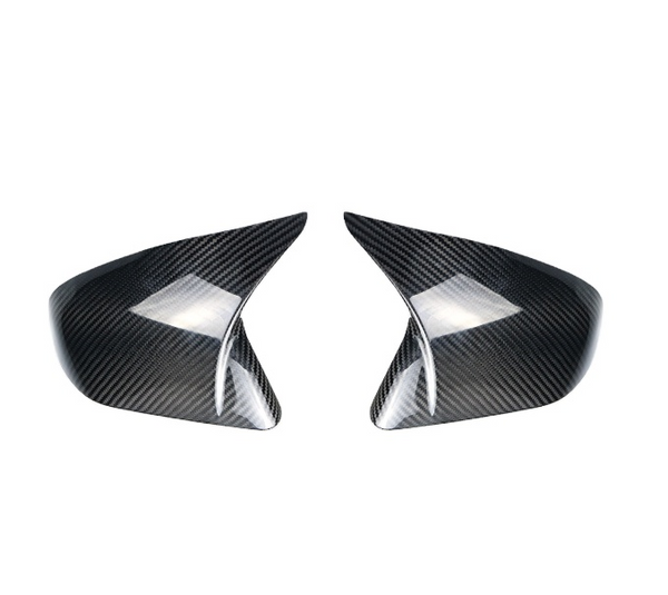 Style dry carbon fiber mirror cover For Ford Mustang 2015 - 2020