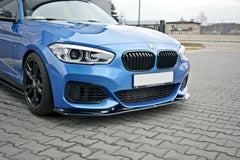 Carbon fiber car bumpers body kit front bumper grille for 1 series F20 F21 LCI
