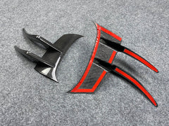 carbon fiber front bumper trim insert for AMG GTR