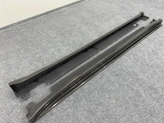RZ style carbon fiber body kit side skirts for tesla model X