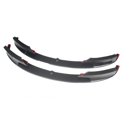 carbon fiber MP front lip for 3 series F30 splitter M-tech