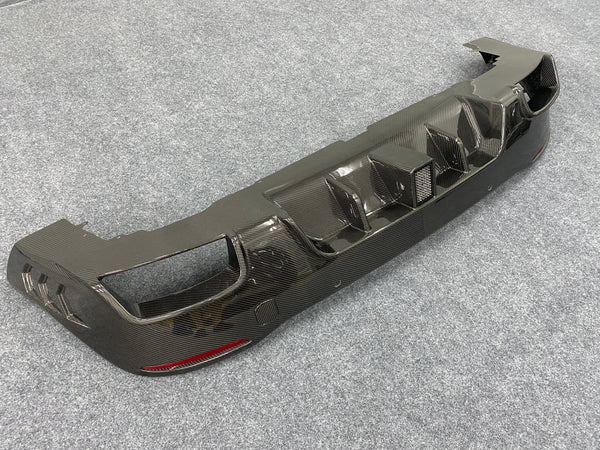 carbon fiber rear diffuser for GLE Class SUV Coupe W167 2020 GLE450 GLE350