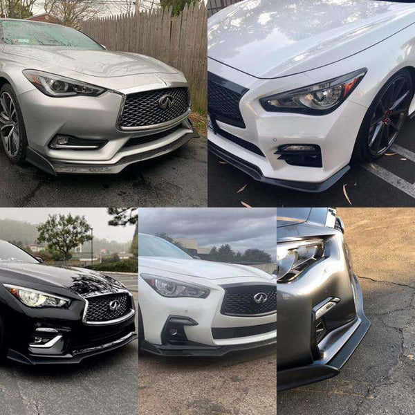 Infiniti Q60 carbon fiber C blade