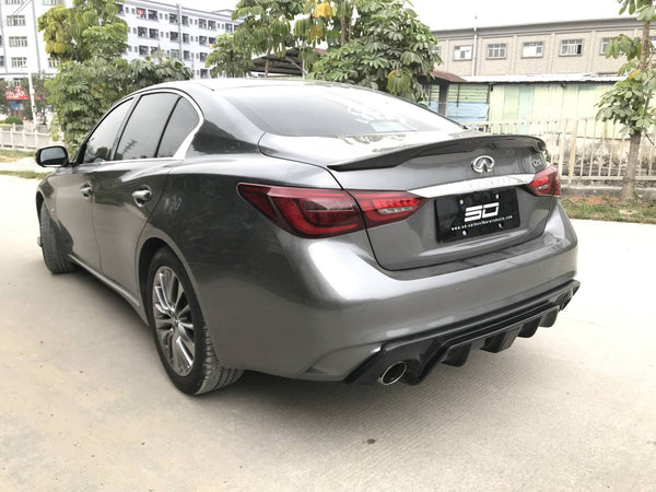 ADRO style carbon fiber rear diffuser for 6 series GT 630i G32 2017+