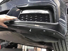 M-Performance style carbon fiber front bumper lip for 5 series bmw g30 g38