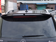 For GLE BS style carbon fiber rear roof spoiler for GLE W166