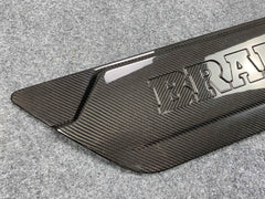 Dry carbon fiber body kit rear trunk cover sticker for G-class w463a w464 G63 2018+