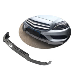 Carbon fiber Front Lip  Splitters For  W205 C205 C200 C300 C43 AMG 2014-2019