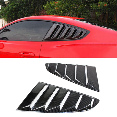 Carbon fiber body kits side vent window For 2015-2017 Mustang GT S550