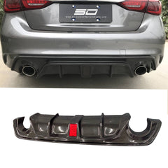 Dry carbon fiber rear diffuse for BMW Q50 100%carbon fiber