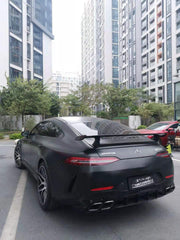 GTR style carbon fiber body kit rear spoiler wing for Amg gt40.gt50 gt43 gt53 4 DOORS