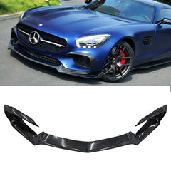 R-style forging carbon fiber front lip for AMG GT GTS