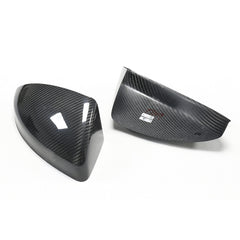Carbon fiber body kit side mirrors cover for R8 MK3 TT RS Rearview Mirror Shell 2015+