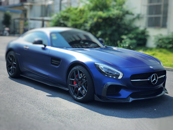 R-style forging carbon fiber body kit fit for AMG GT GTS