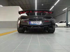 GT4 style  carbon fiber rear wing for Mclaren 570s 570gt 540c rear spoiler