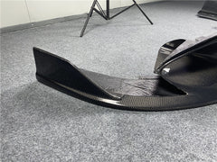 V design carbon fiber front lip for Mclaren 720s front splitter