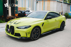 MP style Dry carbon fiber front lip for G80 M3 G82 M4  front bumper lip