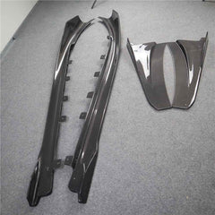 Carbon Fiber  Side Skirts Front splitter For i8 Body Kit