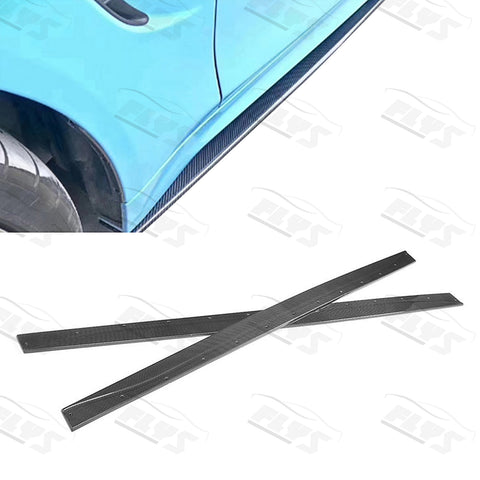 M3 M4  carbon fiber material MP style side skirts fit for  F80 M3 F82/F83 M4