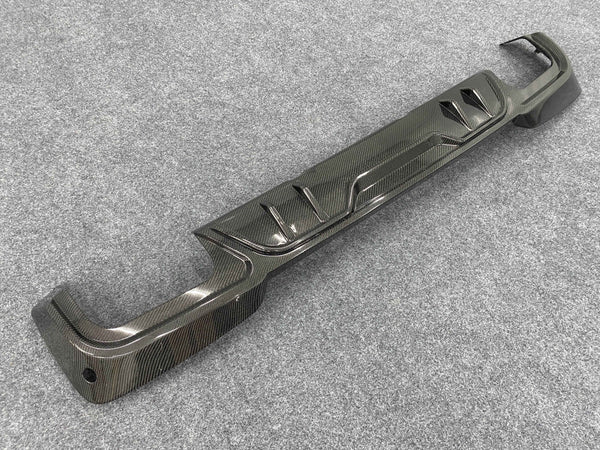 Carbon fiber rear diffuser for X3 G01 G08 front bumper lip