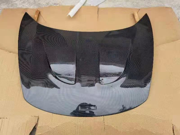 P1 style carbon fiber  hood for Mclaren  650S 675LT carbon engine bonnet