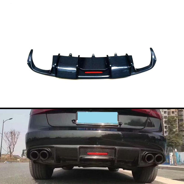 Carbon Fiber  Rear Diffuser For  A6 C7 2016-2018