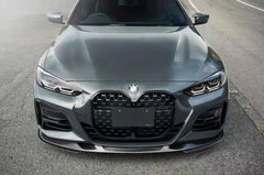 Carbon fiber front lip side skirt rear diffuser spoiler for 4 series G22