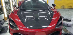 TOPCAR design carbon fiber hood for mclaren 720s carbon bonnet