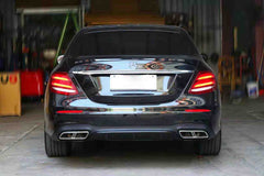 E-class w213 upgrade E63 AMG  Body Parts with front bumper grill and diffuser