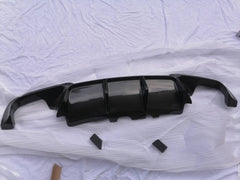 V style 5 series F10 M5 M tech Carbon fiber rear bumper diffuser