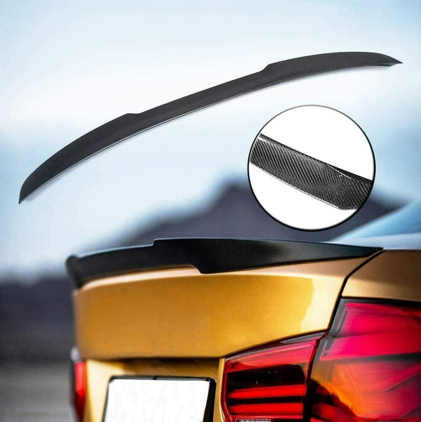 CS Style dry Carbon Fiber rear bumper Spoiler For BMW 3 series F30 F82/F83M4
