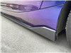 Carbon fiber front lip side skirts  for Z4 G29 front splitter M40i convertible
