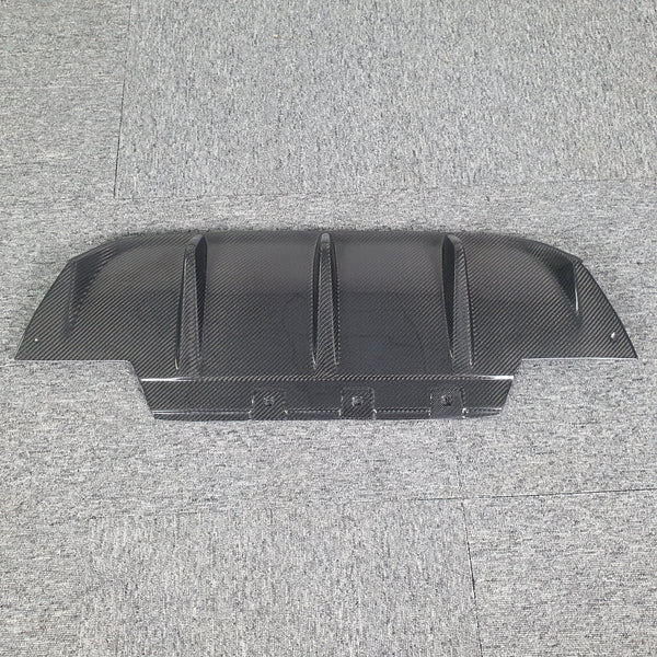 MP style carbon fiber rear diffuser rear lip for F06 F12 F13 M6 2011-2016