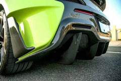 Mclaren 600LT style dry carbon fiber car bumpers body kit upgrade to 540C/570S