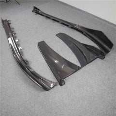 Carbon Fiber  Side Skirts Front splitter For i8 Body Kit
