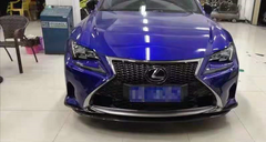 RC Carbon Fiber Front Lip Side Skirts Rear Diffuser Wing for Lexus RC350 RC F-sport 200LT