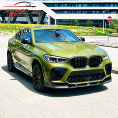 LD dry carbon front lip for F96 X6M perfect fitment guaranteed